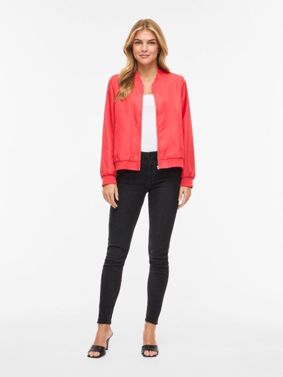 Vila Bomberjacke in dere Farbe Hibiscus