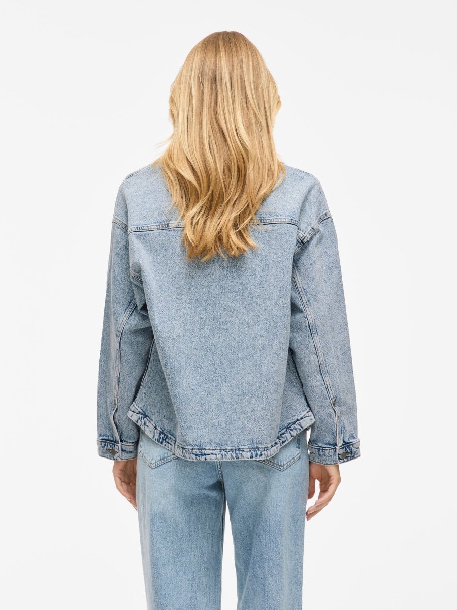 Vila Denim Jacket Vijaf in der Farbe Light Blue Denim