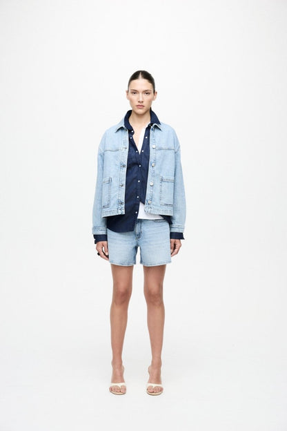 Vila Denim Jacket Vijaf in der Farbe Light Blue Denim