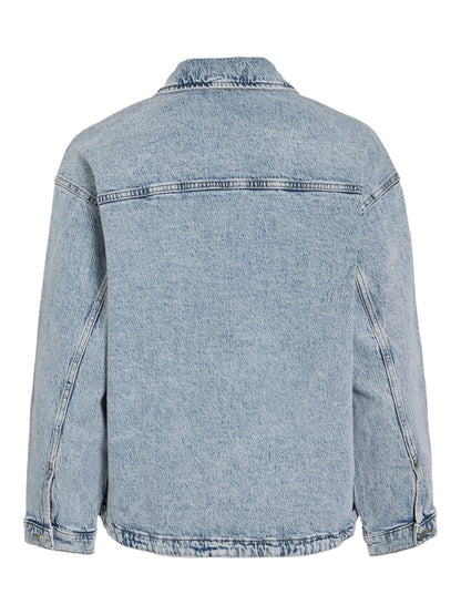 Vila Denim Jacket Vijaf in der Farbe Light Blue Denim