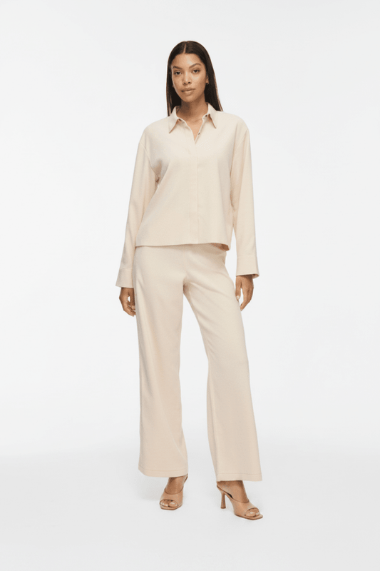 Vila Hemd L/S Shirt - Noos in Birch