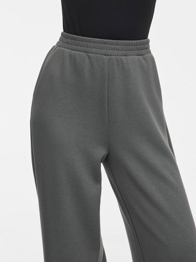 Vila Hose High-Waist Weite Balsam Green