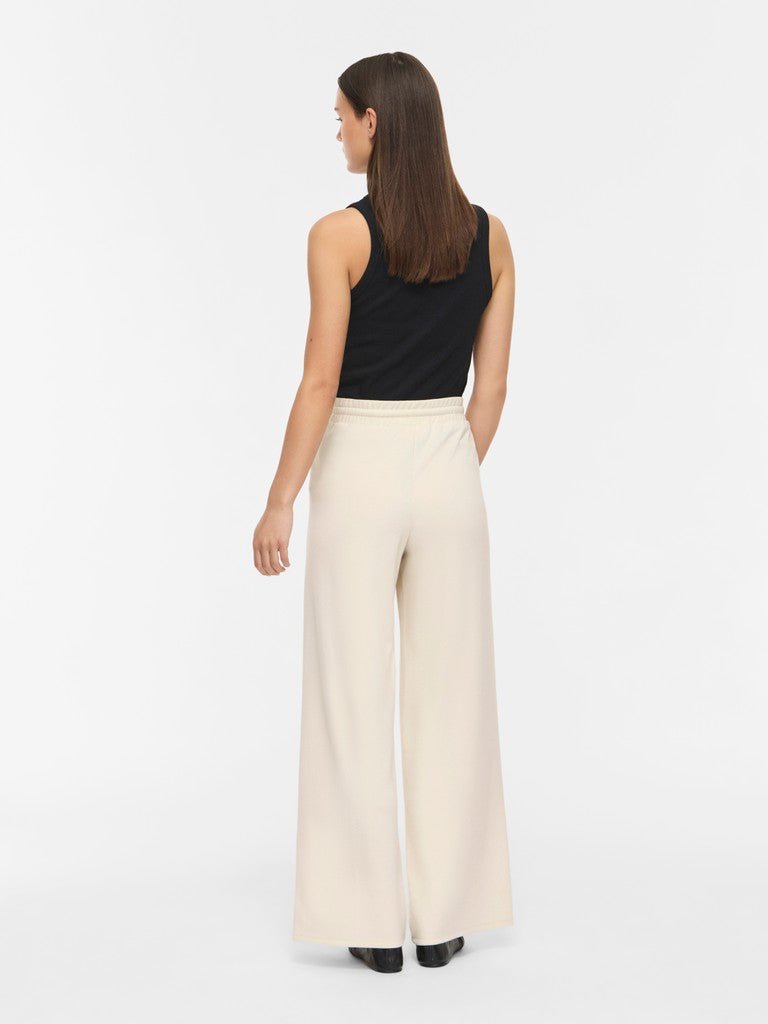 Vila Hose High-Waist Weite Sweat Birch