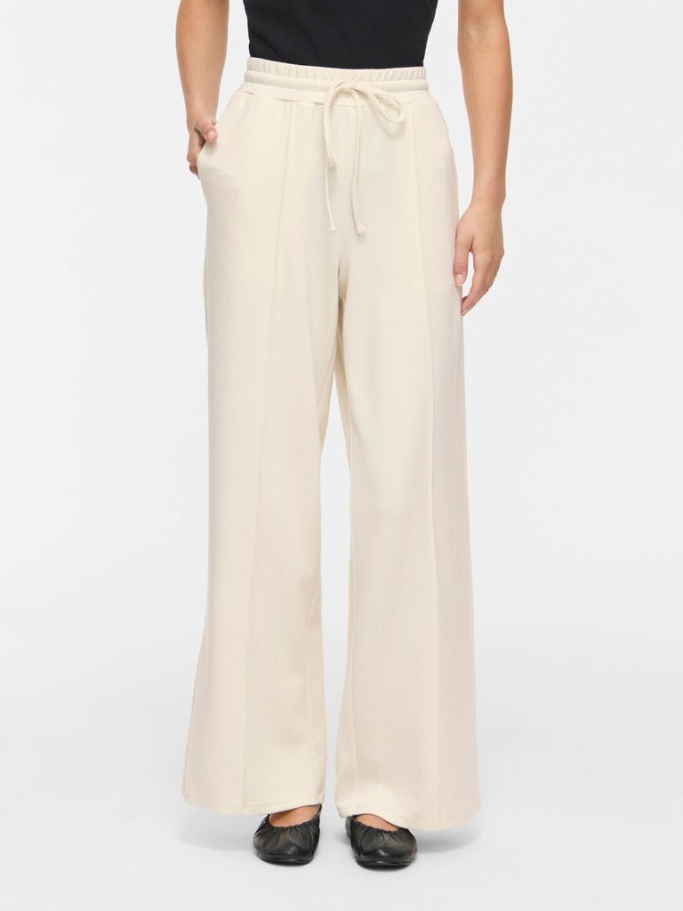 Vila Hose High-Waist Weite Sweat Birch