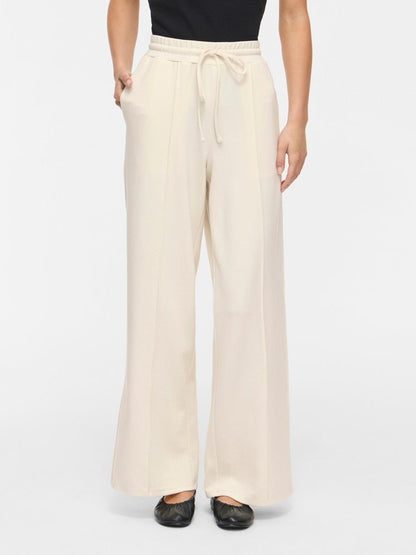 Vila Hose High-Waist Weite Sweat Birch