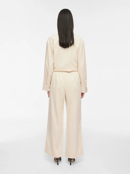 Vila Hose Hw Pants in Birch