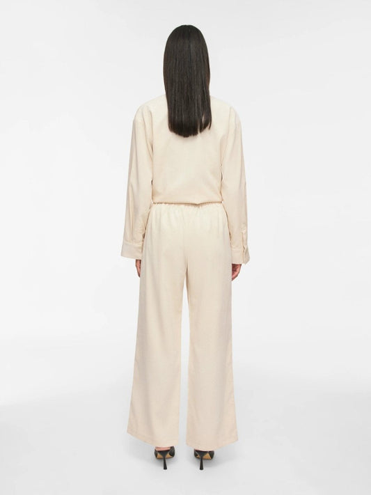 Vila Hose Hw Pants in Birch