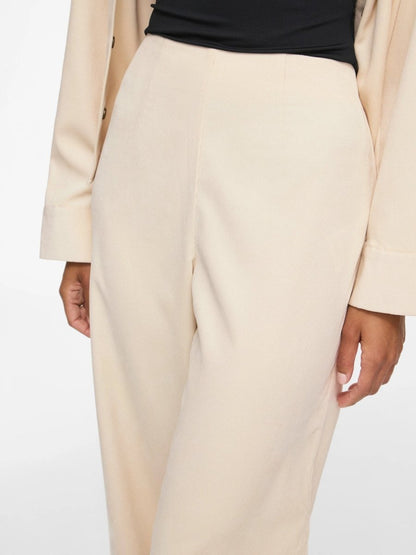 Vila Hose Hw Pants in Birch