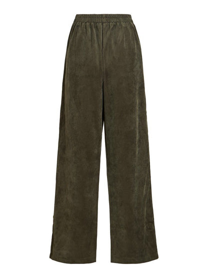 Vila Hose Hw Pants in Forest Night