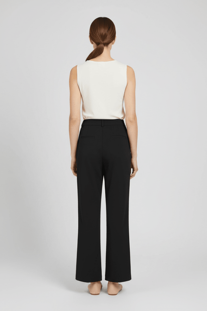 Vila Hose mit weitem Bein Black