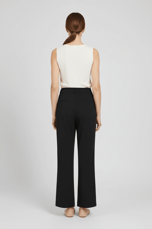 Vila Hose mit weitem Bein Black