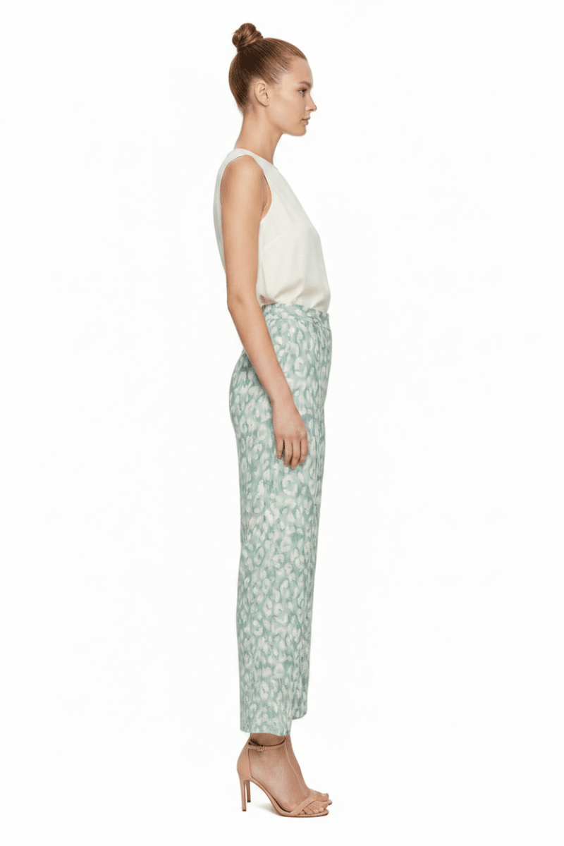 Vila Hose VILIMIA PRI HW PANTS PB - Blue Surf SAM