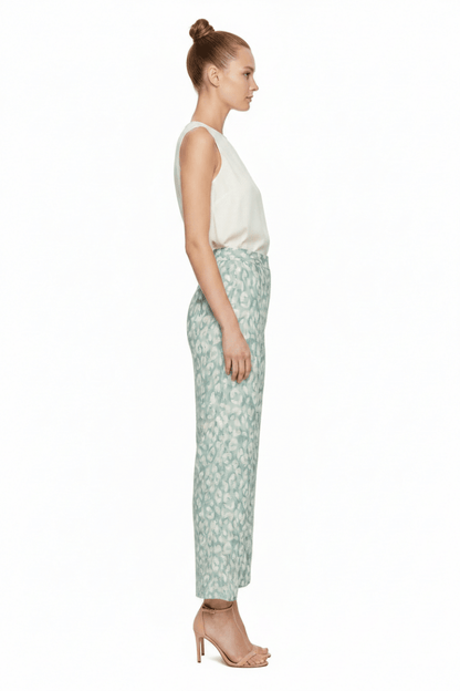 Vila Hose VILIMIA PRI HW PANTS PB - Blue Surf SAM