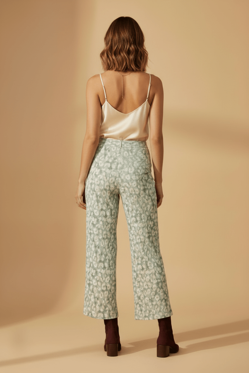 Vila Hose VILIMIA PRI HW PANTS PB - Blue Surf SAM