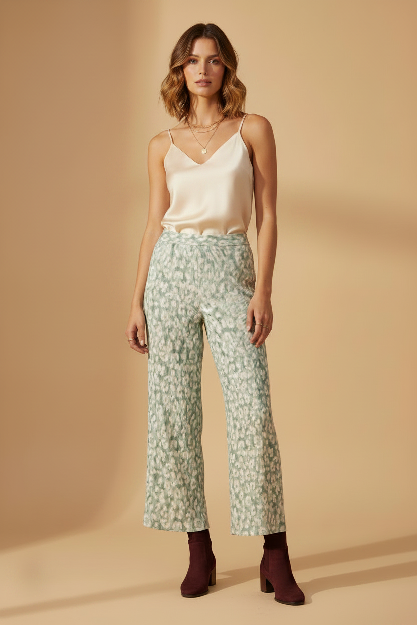 Vila Hose VILIMIA PRI HW PANTS PB - Blue Surf SAM