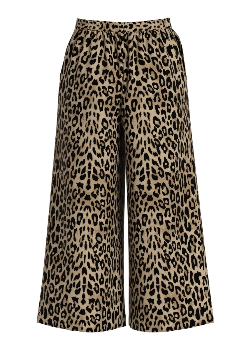 Vila Hose VIPRISILLA PRI HW CULOTTE PANTS/VOL/RC/2 - Birch LEO