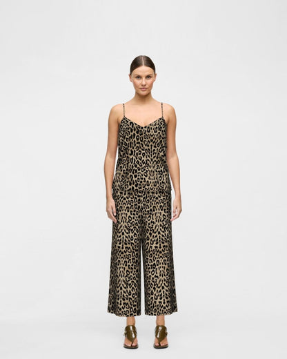 Vila Hose VIPRISILLA PRI HW CULOTTE PANTS/VOL/RC/2 - Birch LEO