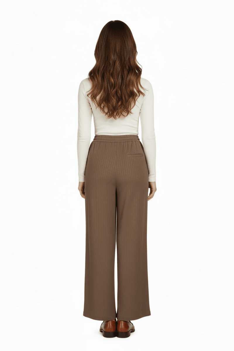 VILA Hose VIZINA HW PANTS/PB/1 - Cub