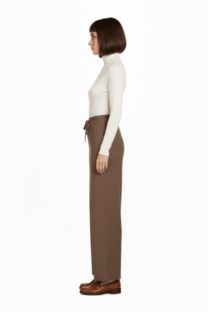 VILA Hose VIZINA HW PANTS/PB/1 - Cub