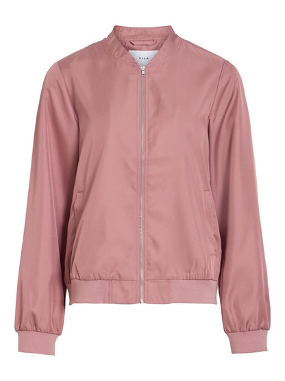 Vila Jacke Langarm Bomber Nostalgia Rose