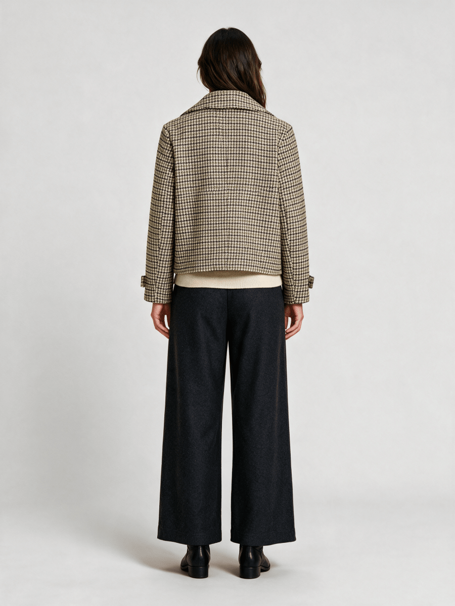 Vila Jacke Langarm Coffee Bean Birch/Nomad/Martini Olive/Black