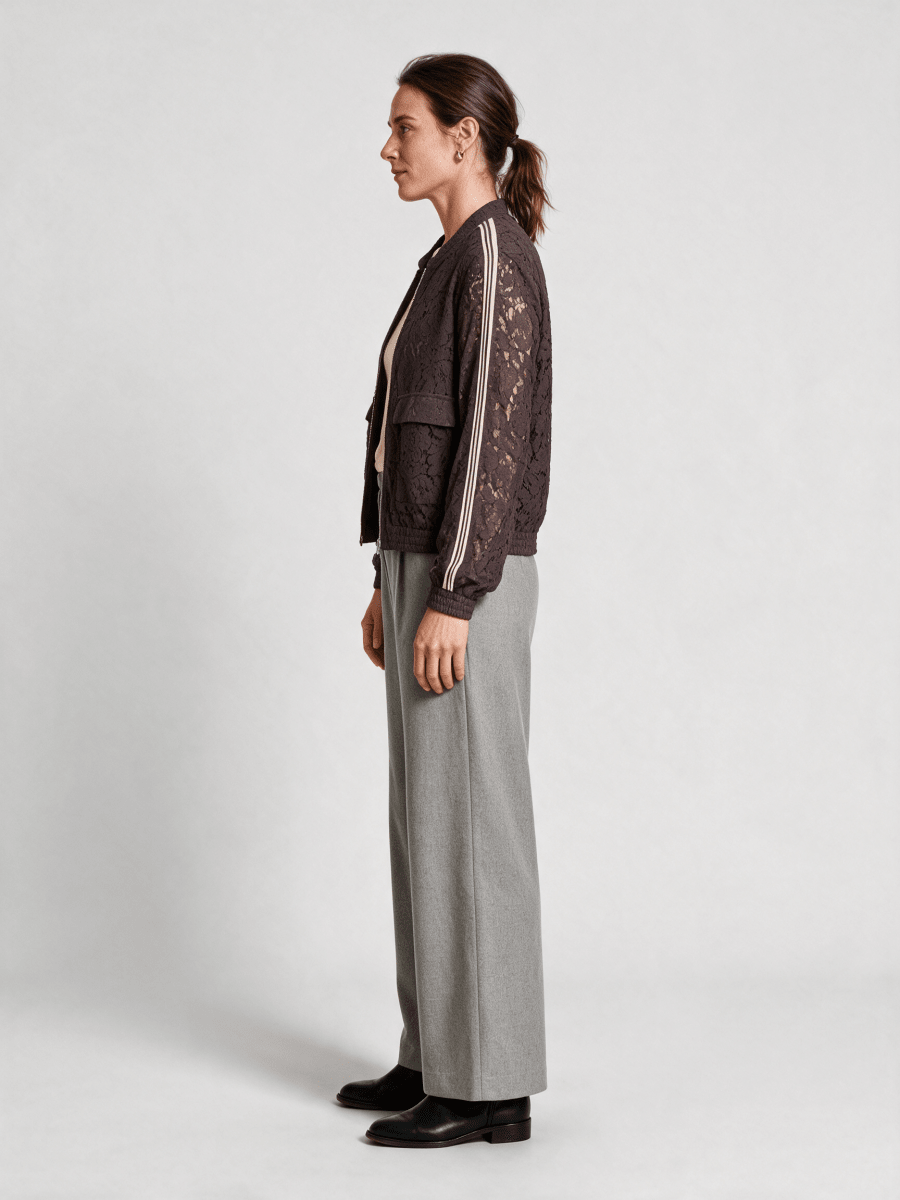 Vila Jacket L/S Violine in Raisin