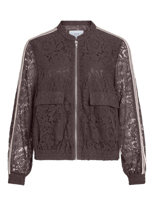 Vila Jacket L/S Violine in Raisin