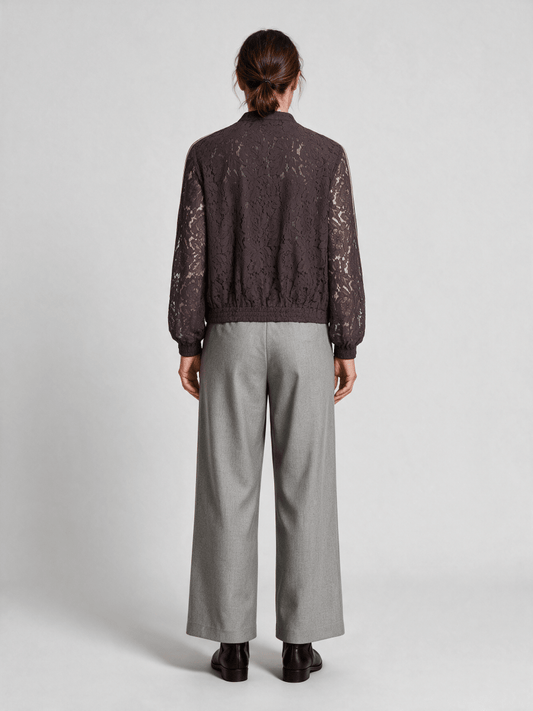 Vila Jacket L/S Violine in Raisin