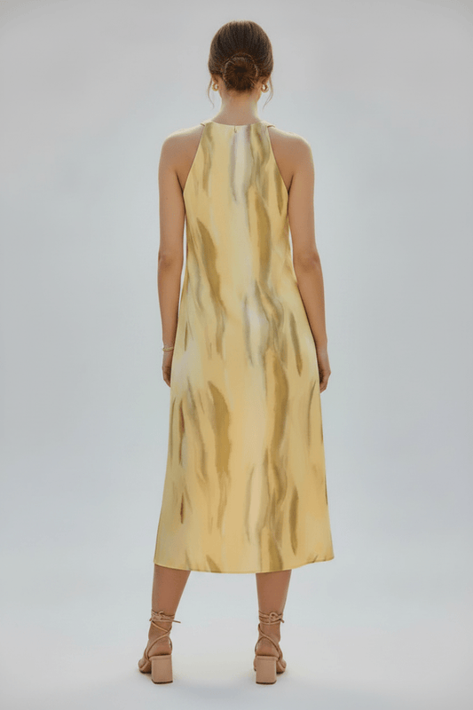 Vila Kleid in der Farbe Pale Banana