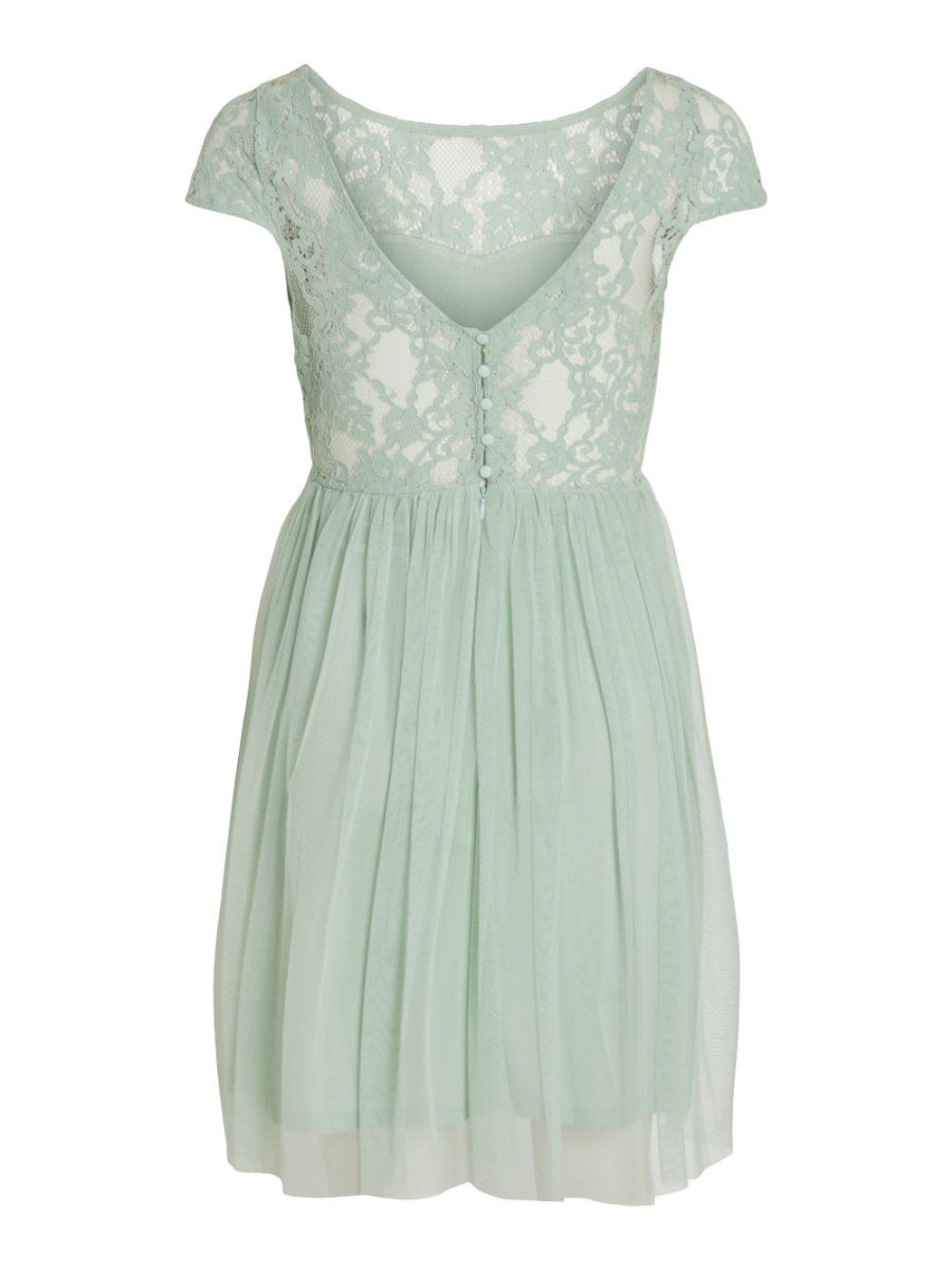 Vila Kleid Viulricana Cameo Green