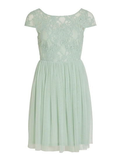 Vila Kleid Viulricana Cameo Green