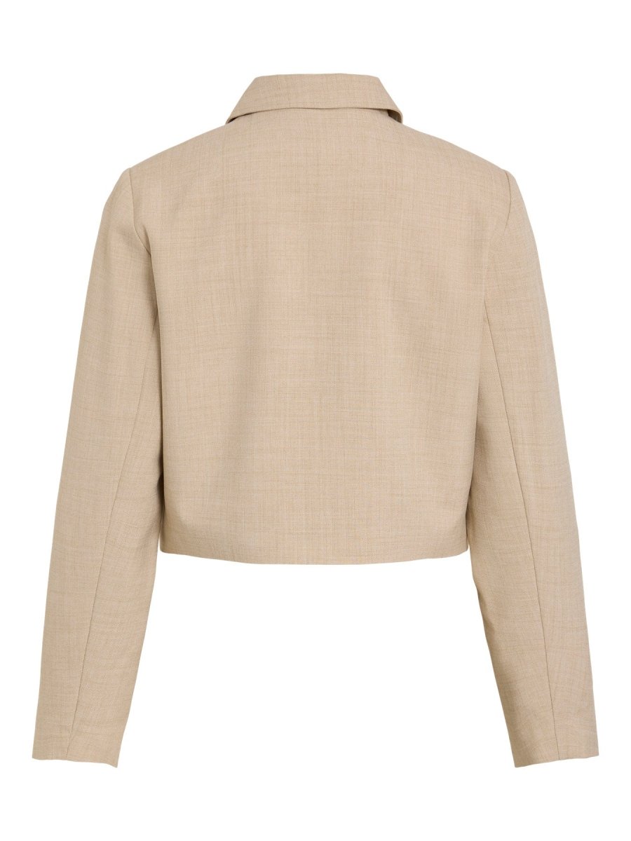 VILA Light Jacket VIROSA JACKET - Super Light Natural Melange