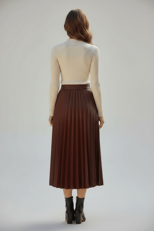 Vila Midirock Vinitban Midi Skirt - Noos - Port Royale