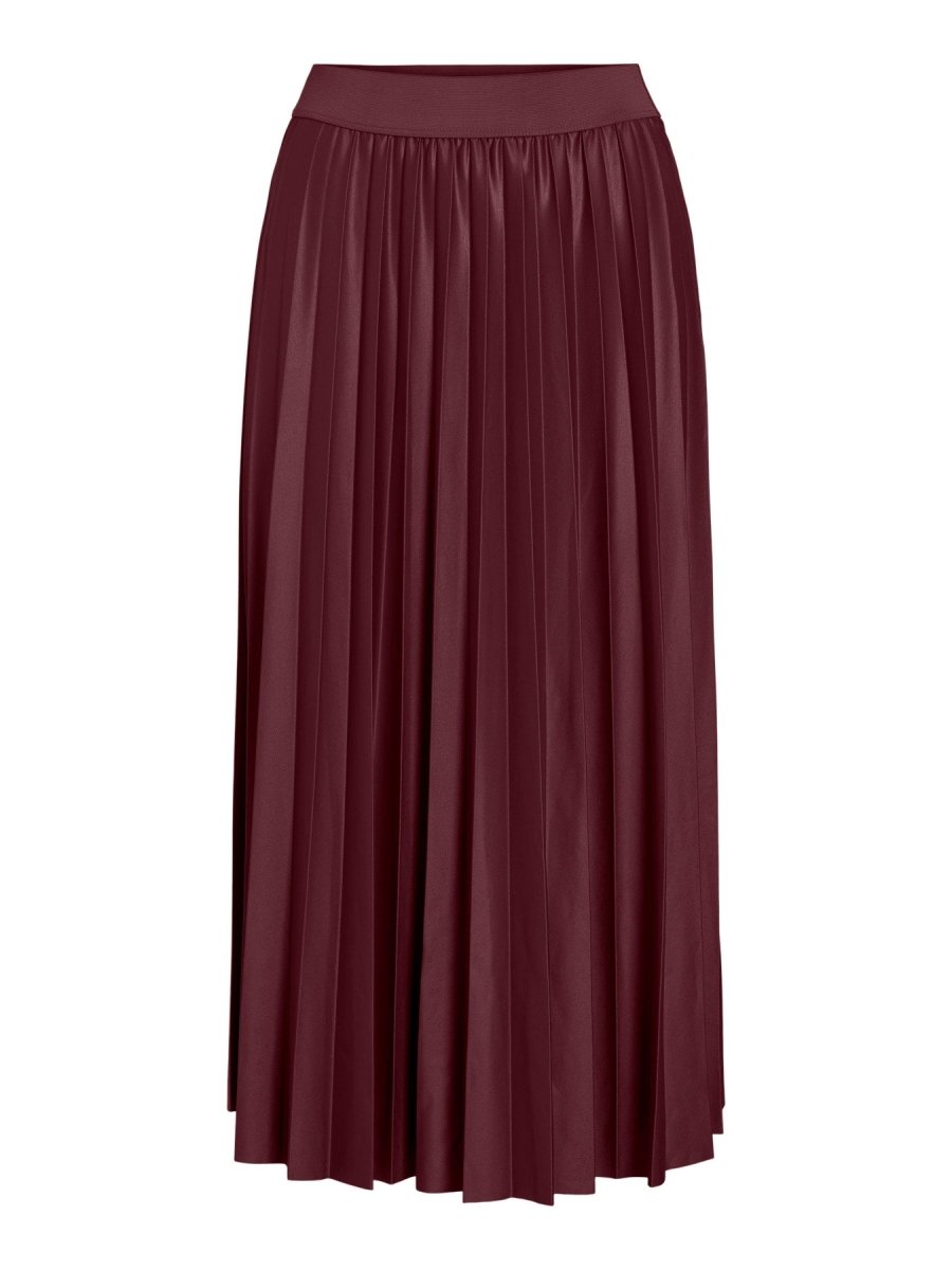Vila Midirock Vinitban Midi Skirt - Noos - Port Royale