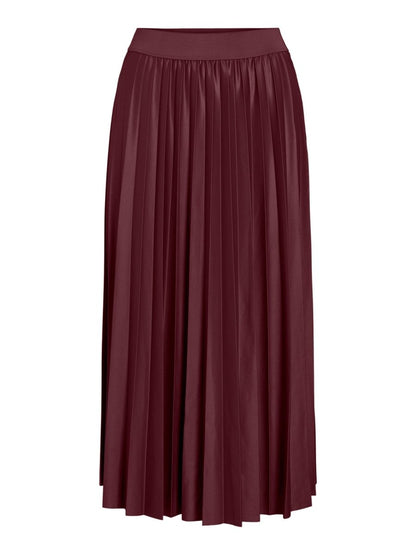 Vila Midirock Vinitban Midi Skirt - Noos - Port Royale