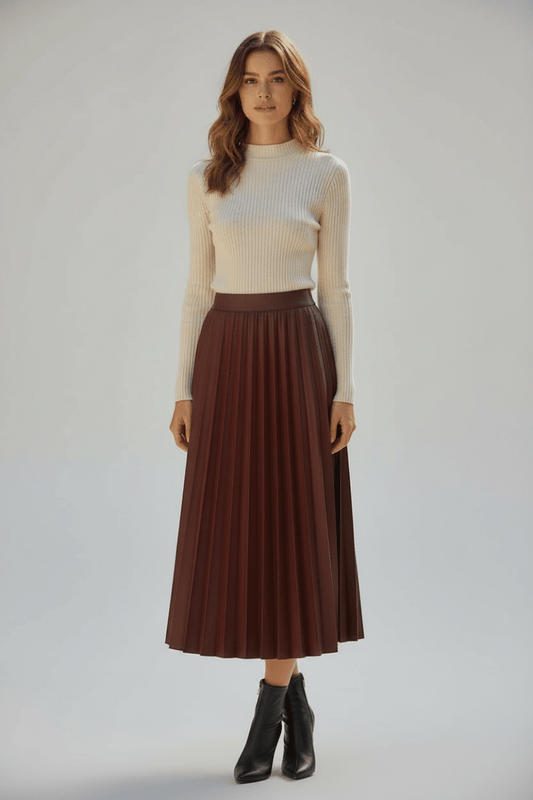 Vila Midirock Vinitban Midi Skirt - Noos - Port Royale