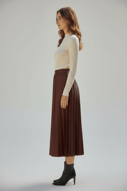 Vila Midirock Vinitban Midi Skirt - Noos - Port Royale