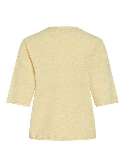 Vila O - NECK KNIT CARDIGAN Viliga in der Farbe Pastel Yellow
