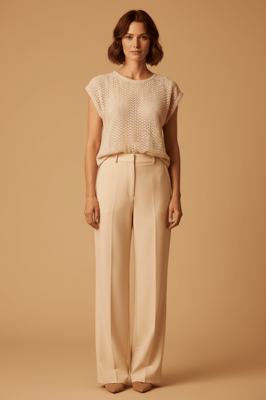 Vila O-Neck Top Birch