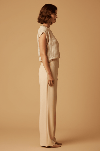 Vila O-Neck Top Birch