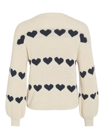 Vila Pullover Vijamilla O - neck in der Farbe Birch