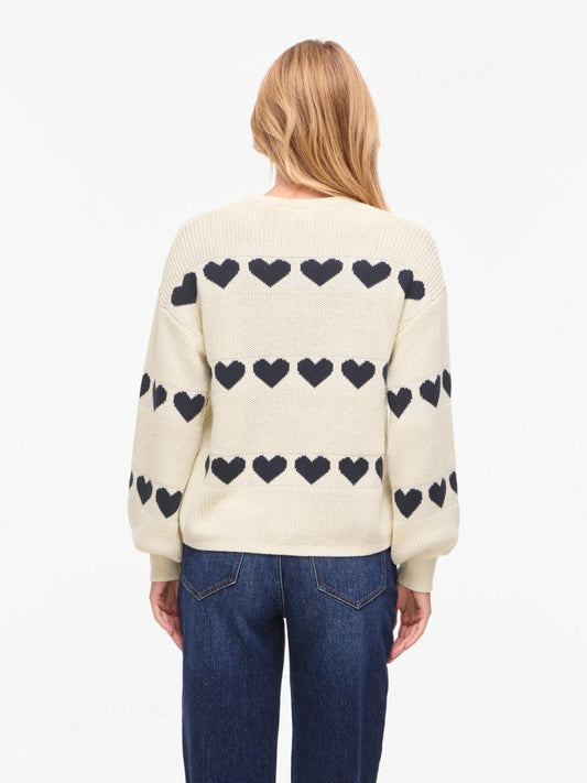 Vila Pullover Vijamilla O - neck in der Farbe Birch