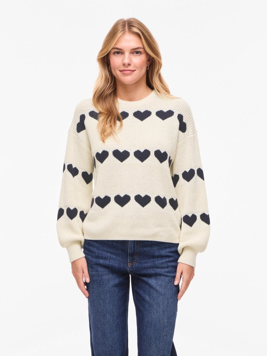 Vila Pullover Vijamilla O - neck in der Farbe Birch