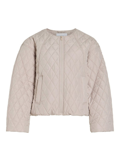 Vila Quilted Jacket Vitate in der Farbe Chateau Gray