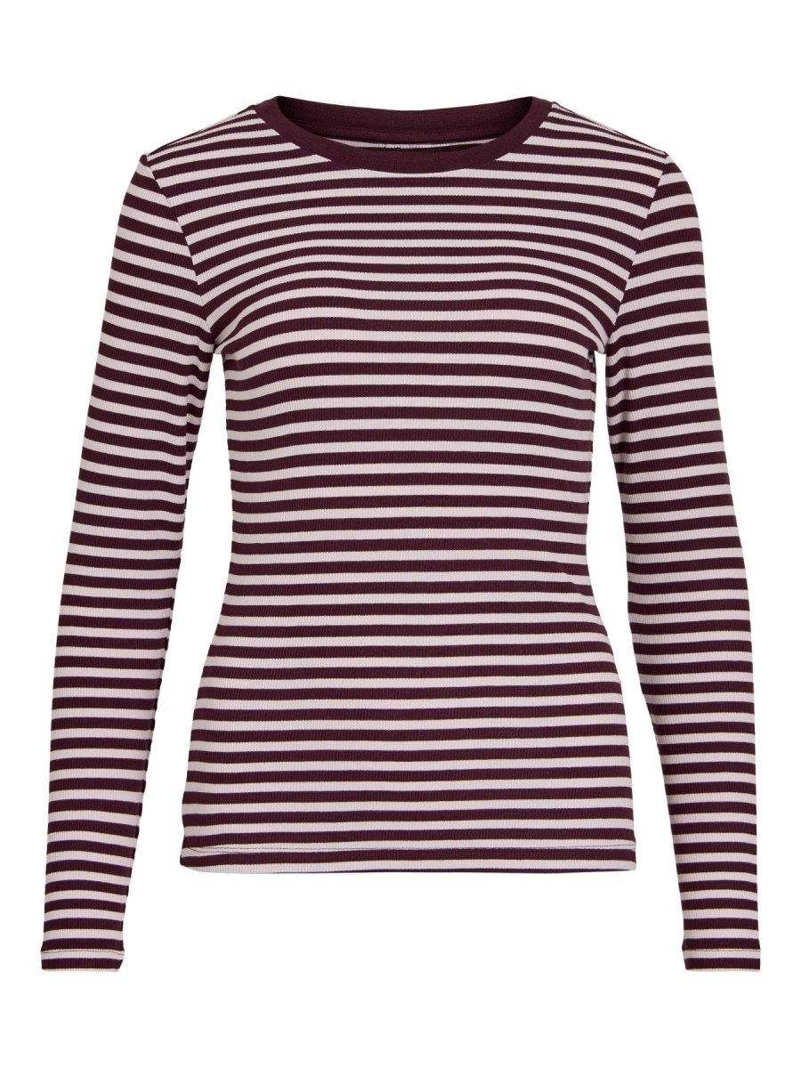Vila Rundhals-Longsleeve Viavera in Port Royale Ballet Slipper