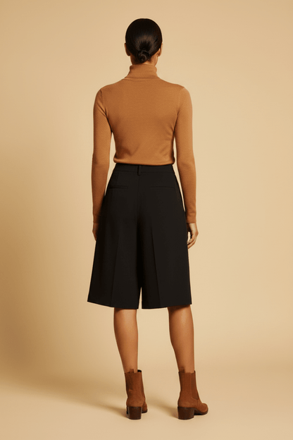 Vila Shorts VIIDA HW SHORTS - Black Beauty