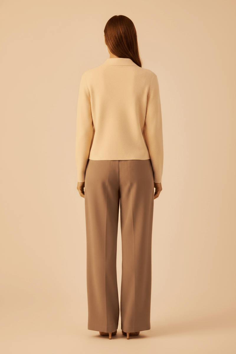 Vila Strickjacke Langarm Strick Super Light Natural Melan
