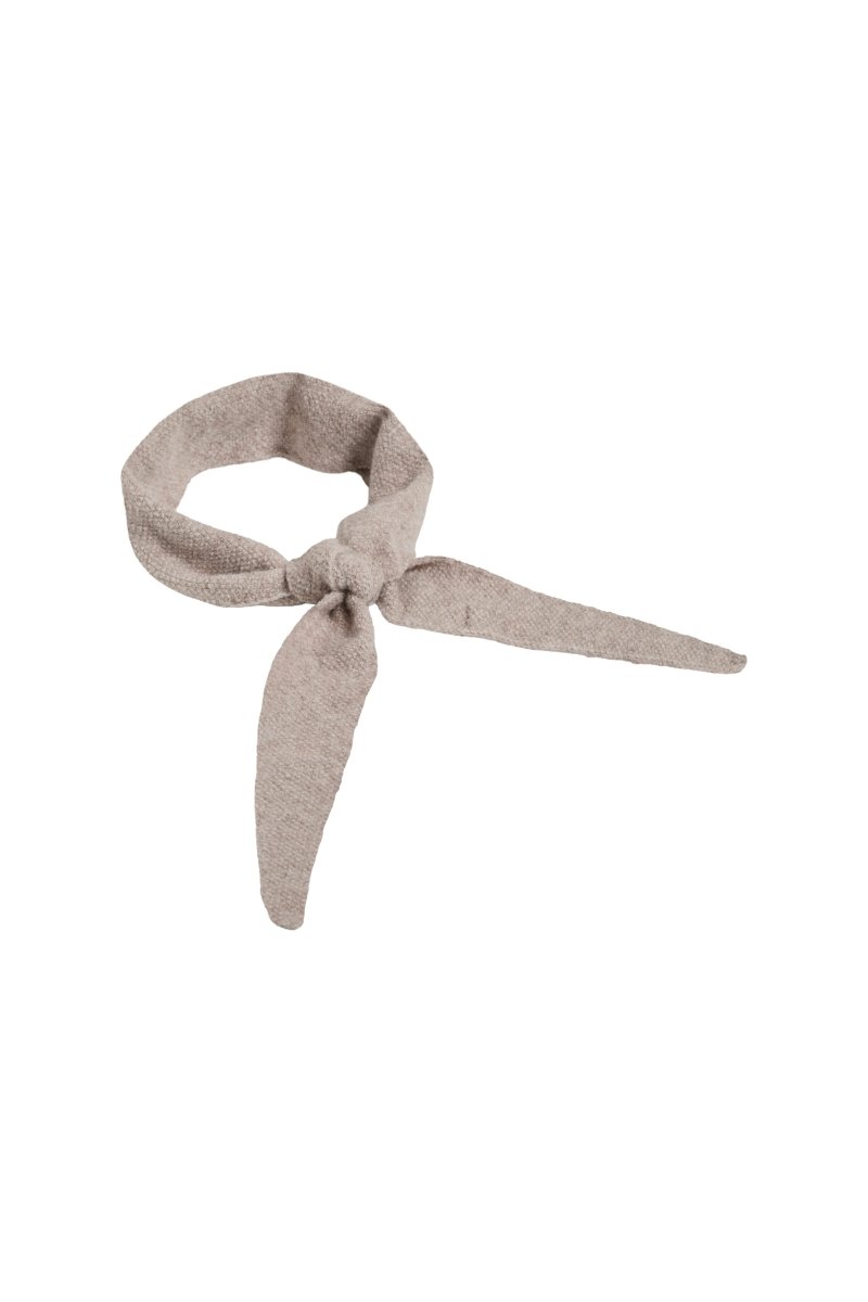 Vila Strickschal Knit Scarf in Natural Melange