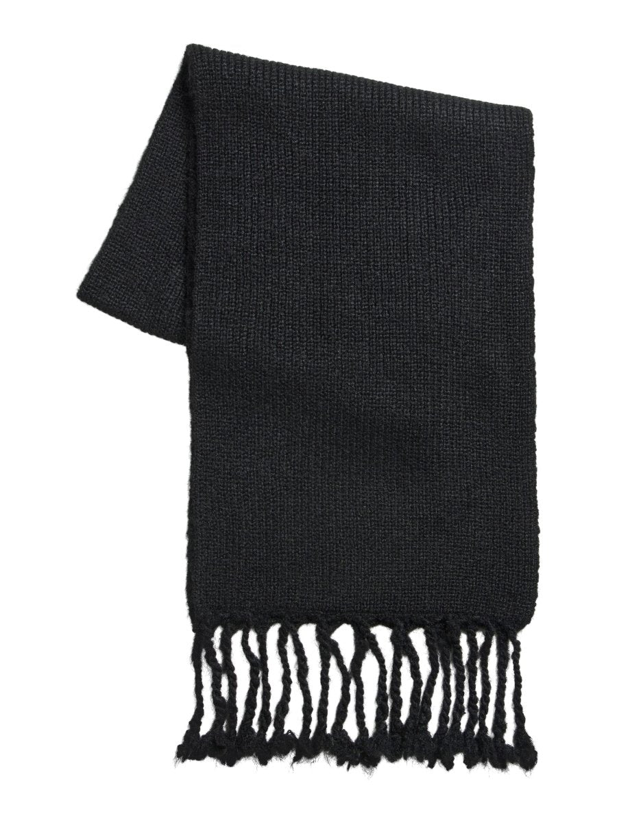 Vila Strickschal New Knit Scarf in Black Beauty