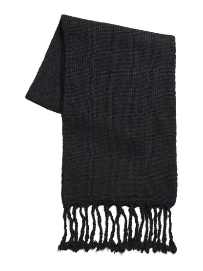 Vila Strickschal New Knit Scarf in Black Beauty